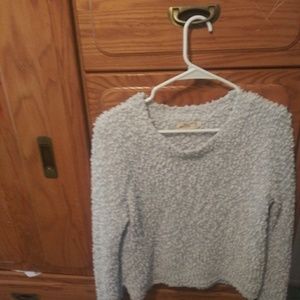 Silver/grey Hollister sweater